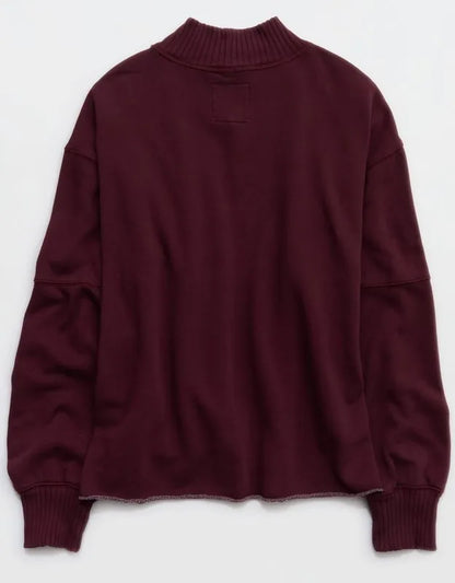 Aerie Layover Mockneck Sweatshirt