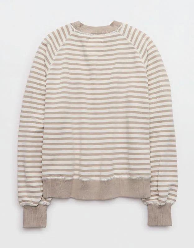 Aerie Go-To Classic Length Crew Sweatshirt