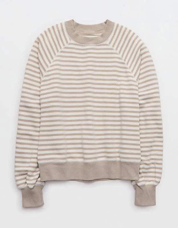 Aerie Go-To Classic Length Crew Sweatshirt