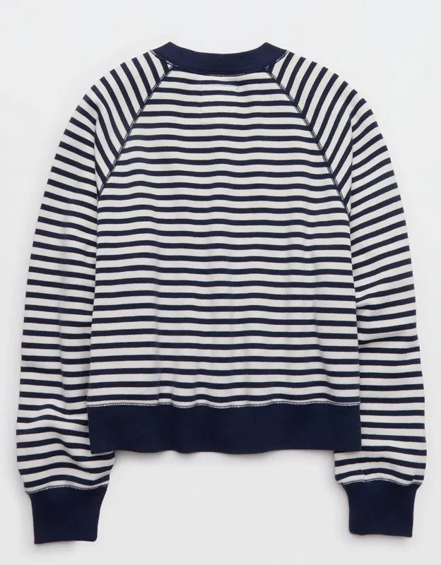 Aerie Go-To Classic Length Crew Sweatshirt