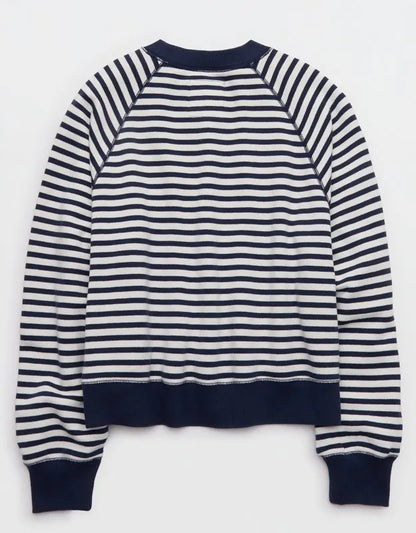 Aerie Go-To Classic Length Crew Sweatshirt