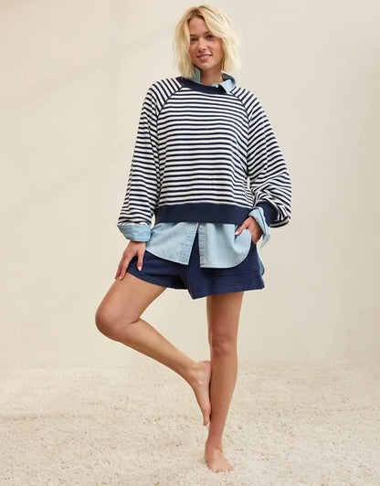 Aerie Go-To Classic Length Crew Sweatshirt