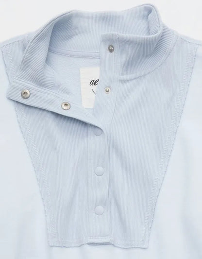 Aerie Quarter Snap Sweatshirt