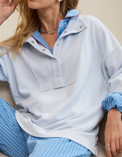 Aerie Quarter Snap Sweatshirt