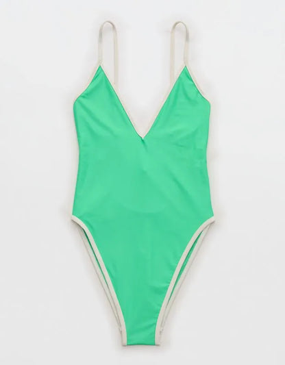 Aerie Super V One Piece Swimsuit