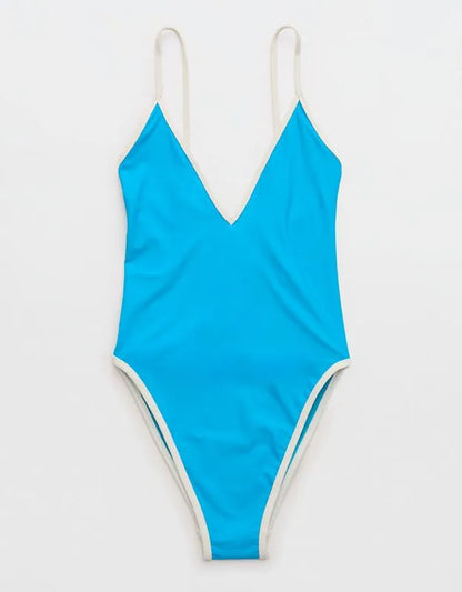 Aerie Super V One Piece Swimsuit