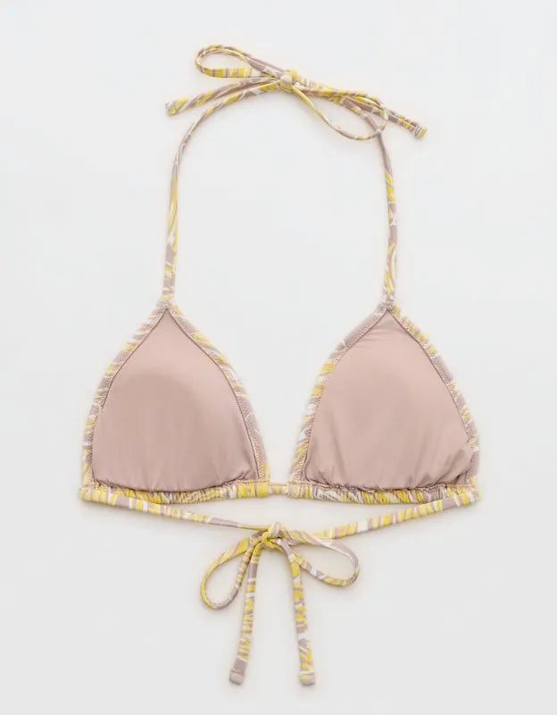 Aerie String Triangle Bikini Top