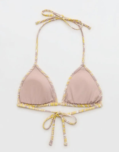 Aerie String Triangle Bikini Top