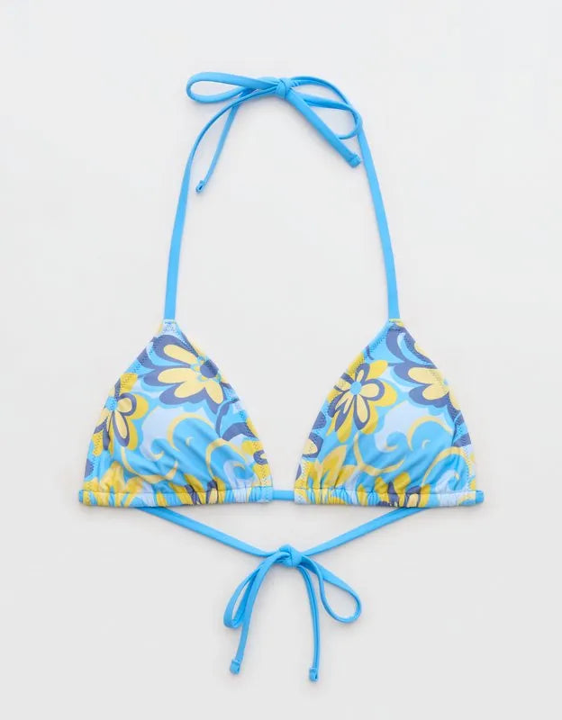 Aerie String Triangle Bikini Top