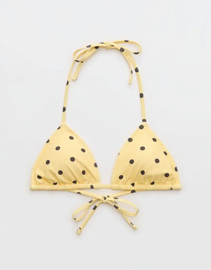 Aerie String Triangle Bikini Top