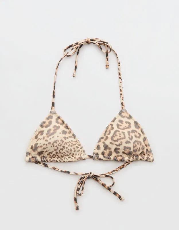 Aerie Mesh String Triangle Bikini Top