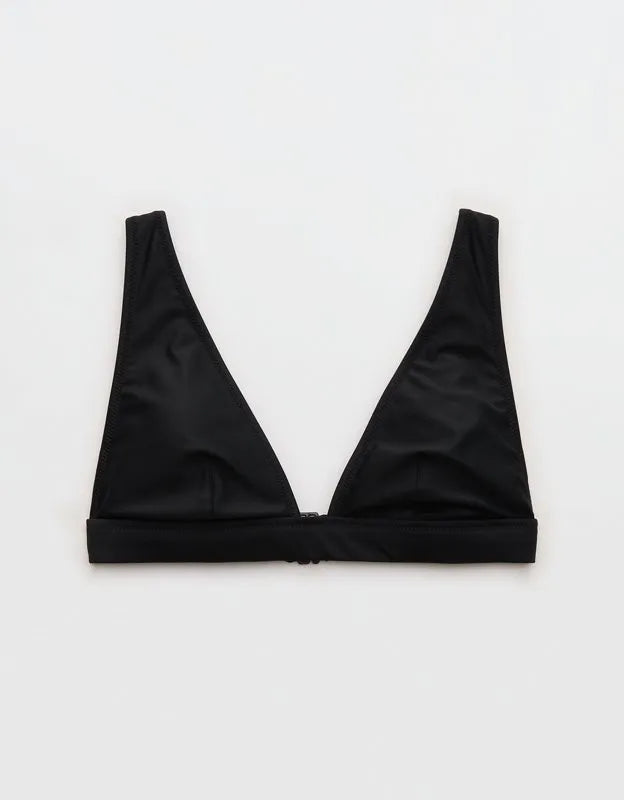 Aerie Banded Plunge Bikini Top