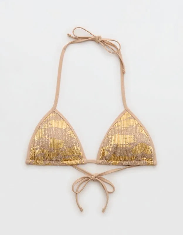 Aerie String Triangle Bikini Top