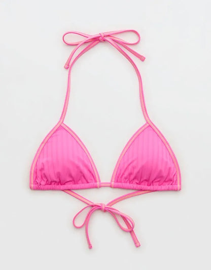 Aerie String Triangle Bikini Top