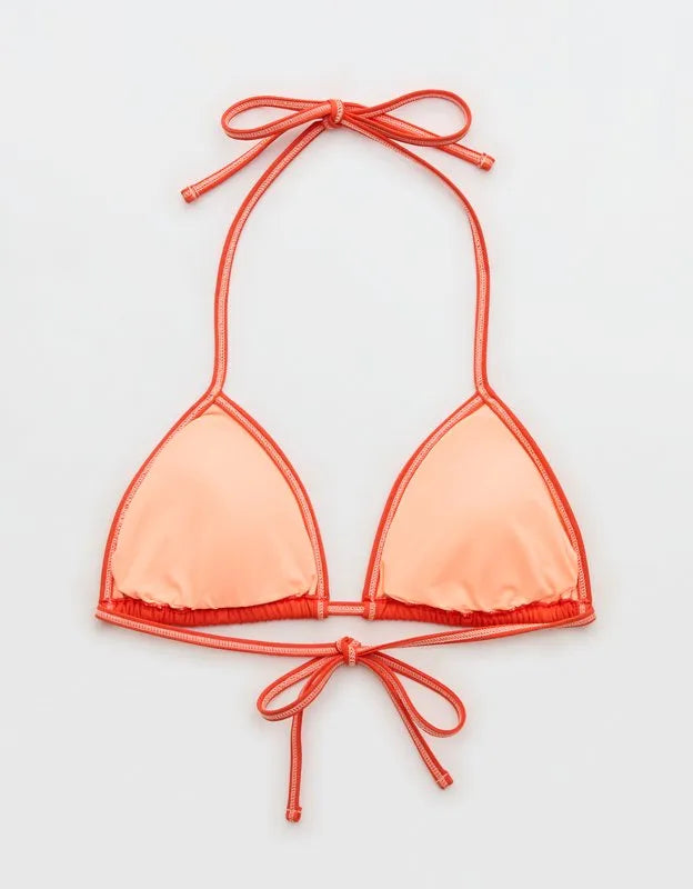 Aerie String Triangle Bikini Top