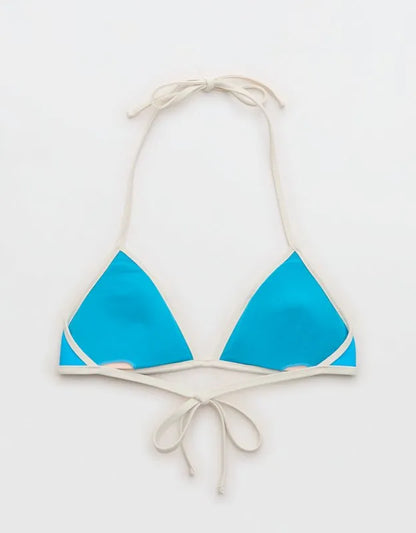 Aerie Halter Binding Triangle Bikini Top