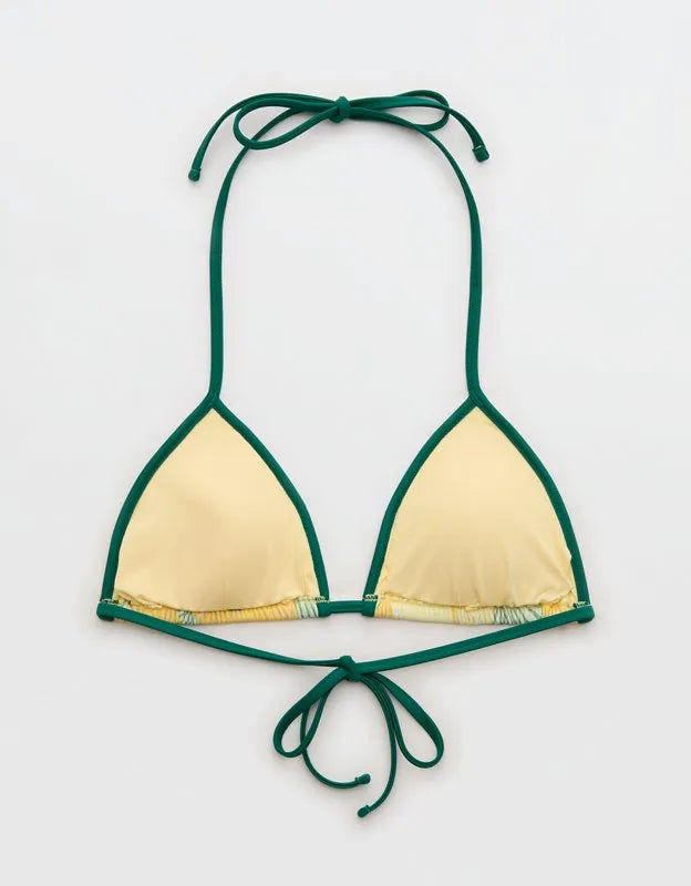 Aerie String Triangle Bikini Top