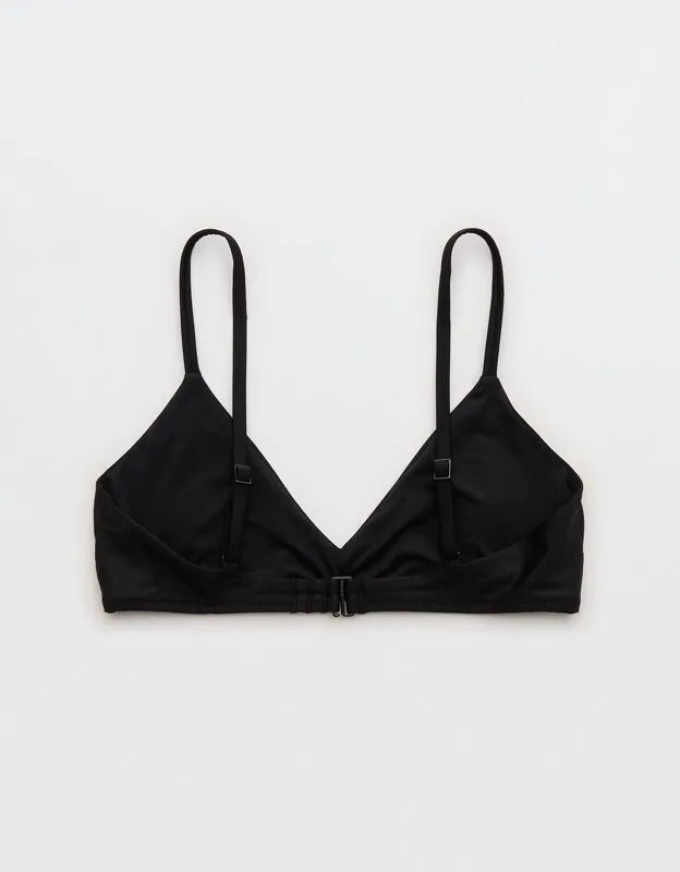 Aerie Skinny Strap Voop Bikini Top