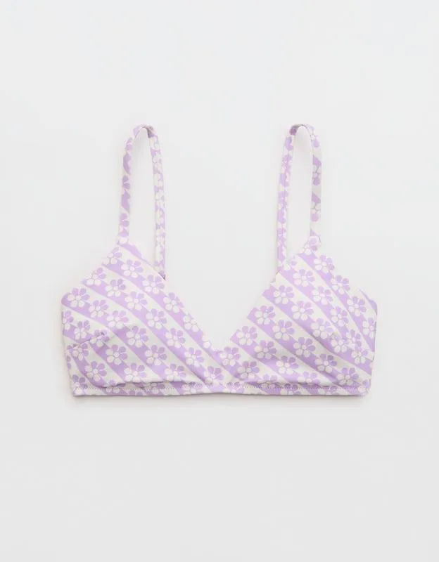 Aerie Skinny Strap Voop Bikini Top