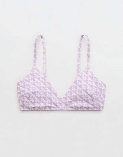 Aerie Skinny Strap Voop Bikini Top
