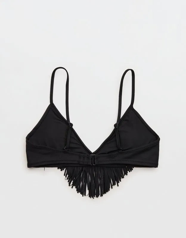 Aerie Skinny Strap Voop Bikini Top