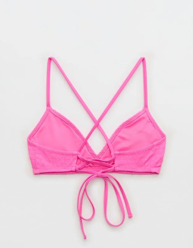 Aerie Tie Back Voop Bikini Top