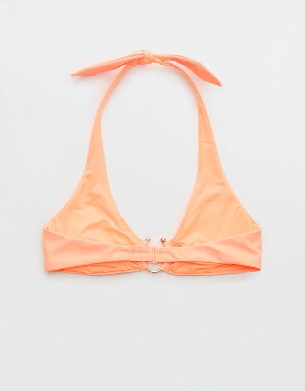 Aerie Horseshoe Ring Halter Voop Bikini Top