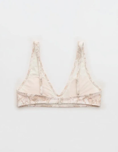 Aerie Pique Wide Strap Voop Bikini Top