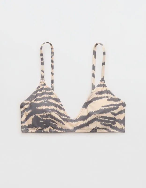 Aerie Skinny Strap Voop Bikini Top
