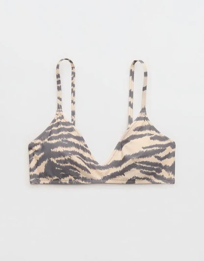 Aerie Skinny Strap Voop Bikini Top