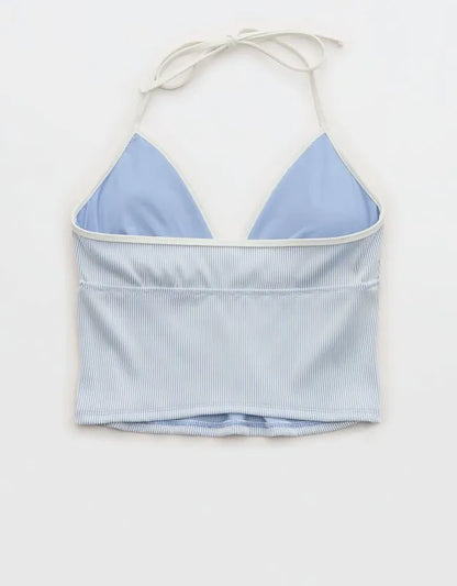 Aerie Ribbed Halter Tankini