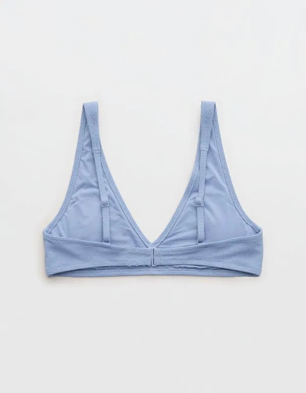 Aerie Pique Wide Strap Voop Bikini Top