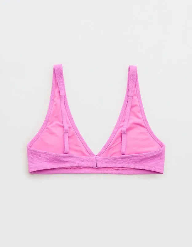 Aerie Pique Wide Strap Voop Bikini Top
