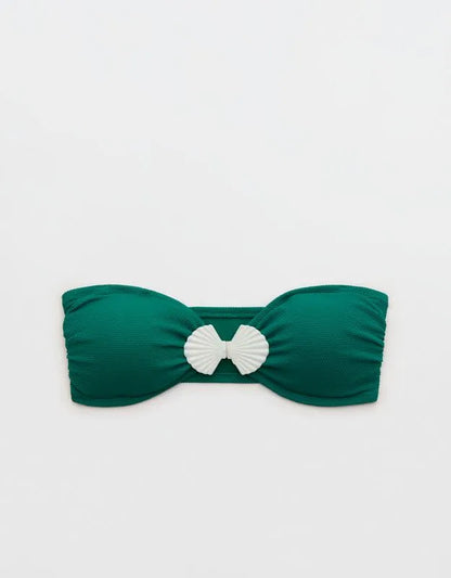 Aerie Pique Bandeau Bikini Top