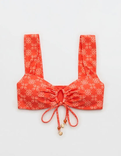 Aerie Keyhole Bandeau Bikini Top