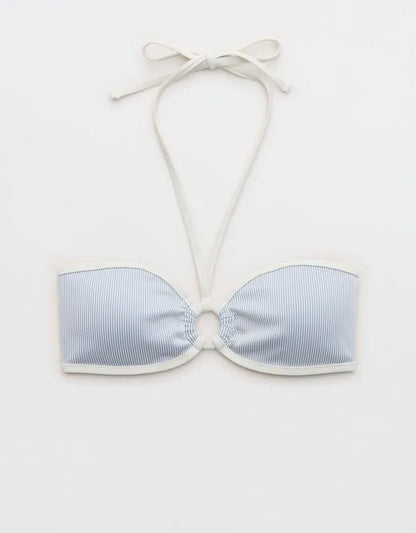 Aerie Ribbed Bandeau Bikini Top