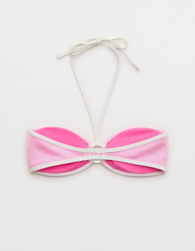 Aerie Ribbed Bandeau Bikini Top