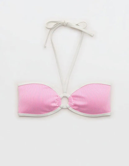 Aerie Ribbed Bandeau Bikini Top