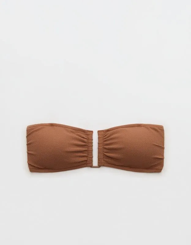 Aerie Pique Bandeau Bikini Top