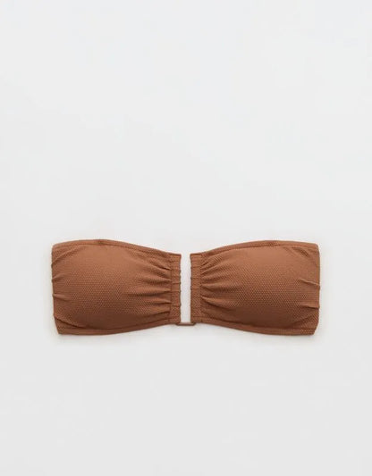 Aerie Pique Bandeau Bikini Top