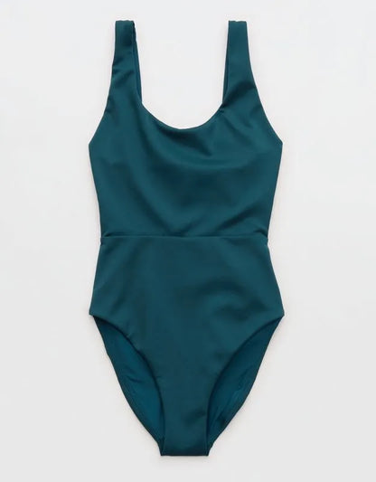 Left On Friday Double Scoop One Piece Suit