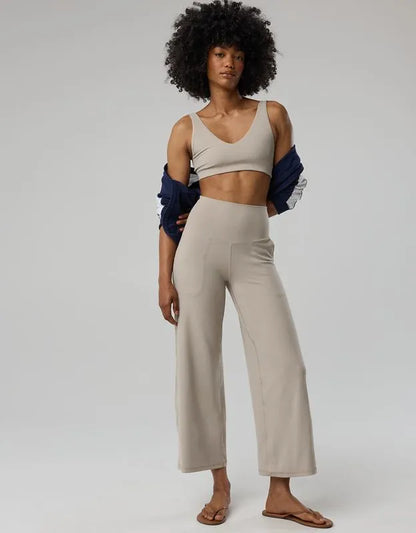 OFFLINE By Aerie Real Me XTRA High Waisted Crop Trouser