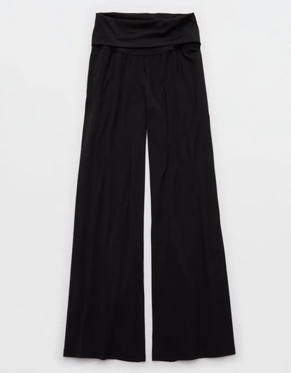 OFFLINE By Aerie Real Me Foldover Super Wide Leg Pant