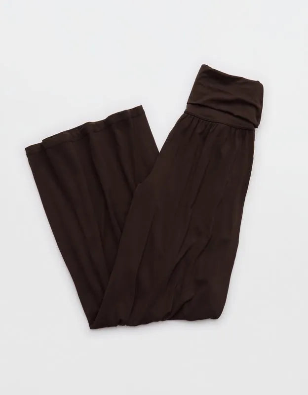 OFFLINE By Aerie Real Me Foldover Super Wide Leg Pant