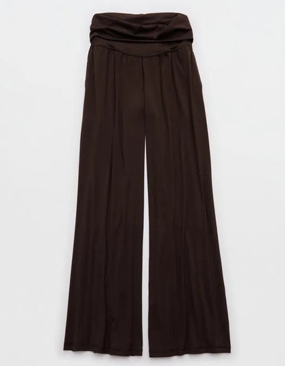 OFFLINE By Aerie Real Me Foldover Super Wide Leg Pant