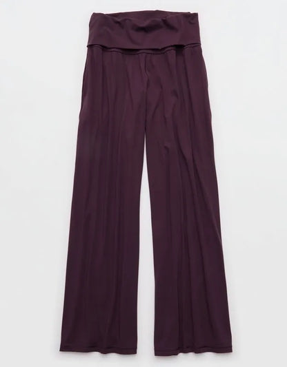 OFFLINE By Aerie Real Me Foldover Super Wide Leg Pant