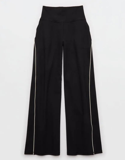 OFFLINE By Aerie The Hugger Piping Wide Leg Pant