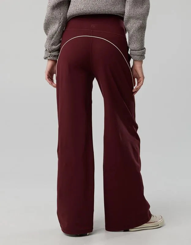 OFFLINE By Aerie The Hugger Piping Wide Leg Pant