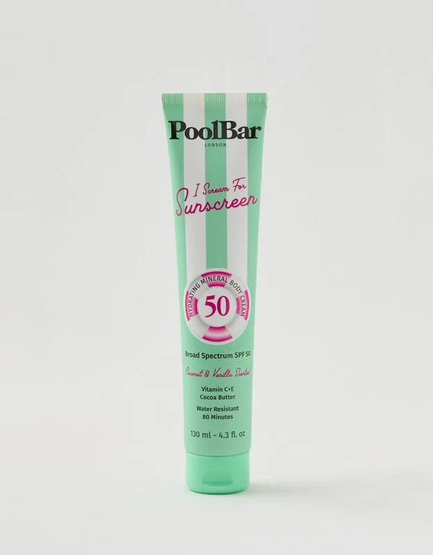Poolbar Mineral SPF 50 Body Cream