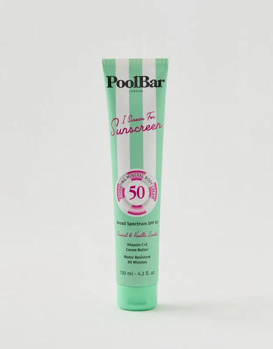 Poolbar Mineral SPF 50 Body Cream